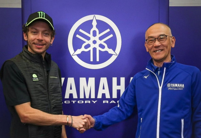 Rossi Ditunjuk Lagi sebagai 'Brand Ambassador' Yamaha