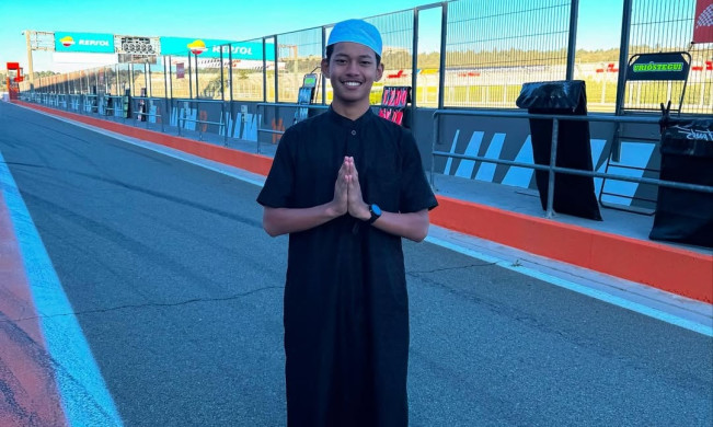 Veda Ega Pratama menyampaikan ucapan Hari Raya Idul Fitri 2025. [Instagram @veda_54]