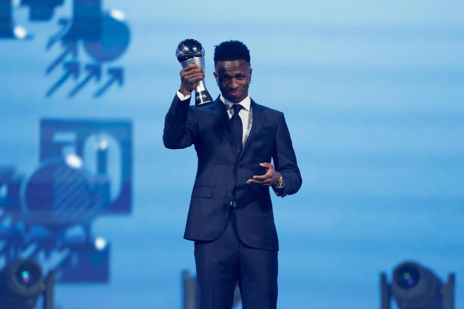 Daftar Lengkap Pemenang The Best FIFA 2024, Vinicius Jadi Pemain Terbaik