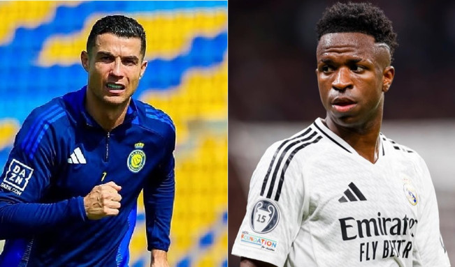 Blak-blakan, Ronaldo Sebut Vinicius Lebih Pantas Raih Ballon d'Or Dibanding Rodri