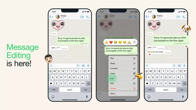 Cara Edit Pesan Sudah Terkirim di WhatsApp