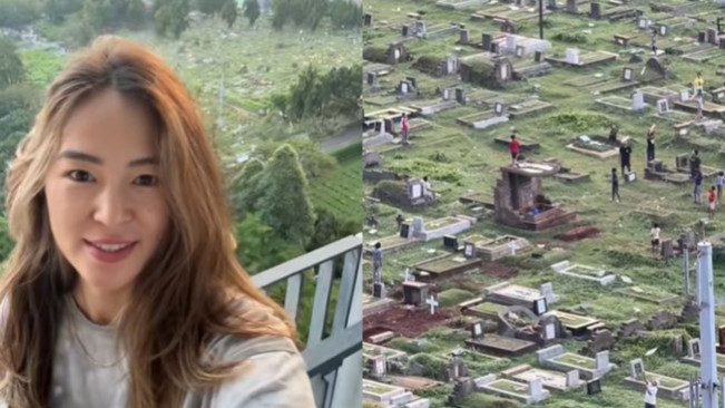 Viral WNA Keheranan Lihat Anak-Anak di Jakarta Ramai Main Layang-Layang di Kuburan