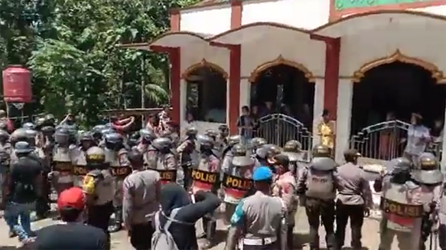 Viral Polisi Serbu Masjid Desa Wadas, Ini Penjelasan Kapolda
