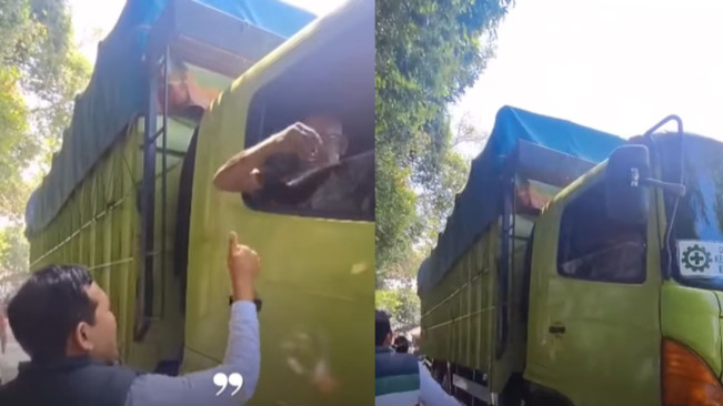 Viral Wagub Aceh Sindir Bobby Nasution dengan Aksi Beri Uang ke Sopir Truk Berpelat BK