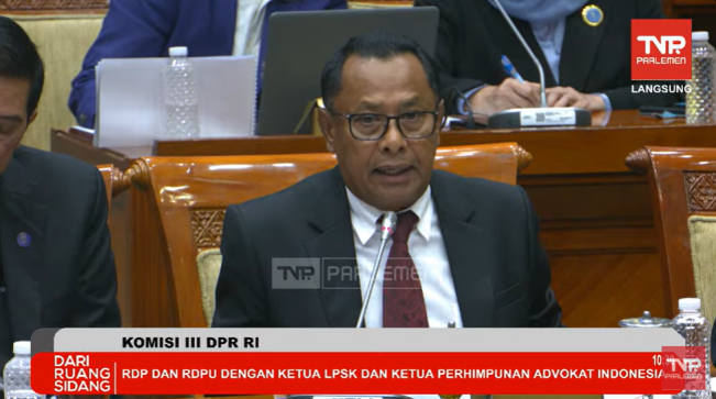 Waketum Peradi Sapriyanto Refa. [YouTube]