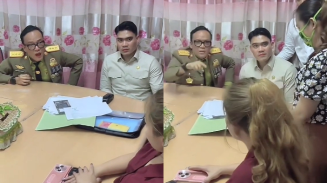 Momen Wamenaker Gebrak Meja Saat Sidak dan Mediasi Perusahaan Penahan Ijazah