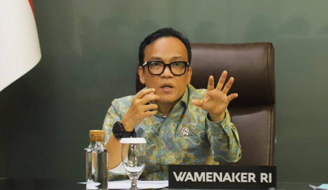 Wamenaker RI ungkap penyebab tingginya angka PHK di Indonesia. [Istimewa]