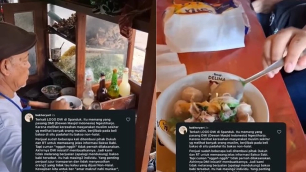 Bakso Babi di Bantul Viral, Wakil Bupati Imbau Pedagang Cantumkan Label