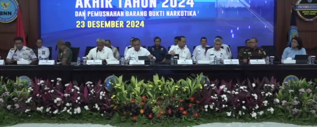 Sepanjang 2024 BNN Bekuk 14 Jaringan Narkoba Internasional yang Bermain di Indonesia