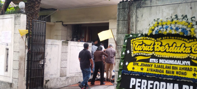 Ayah Baim Wong Meninggal Dunia, Sejumlah Publik Figur Ikut Melayat di Rumah Duka