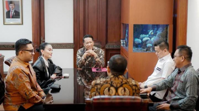 Ditengah Gugatan Lagu Bilang Saja, Agnes Mo Temui Menteri Hukum, Bahas Perlindungan Hak Cipta di Industri Musik