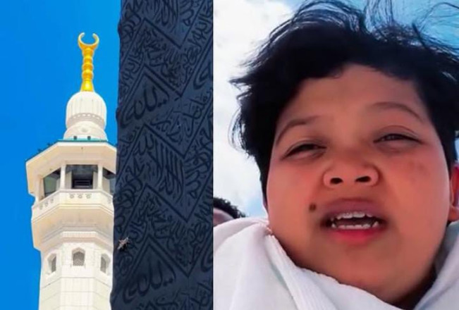 Stand Up Komendian Megi Irawan Bagikan Momen Sholat Jumat di Shaf Terdepan Ka'bah di Bulan Suci Ramadan