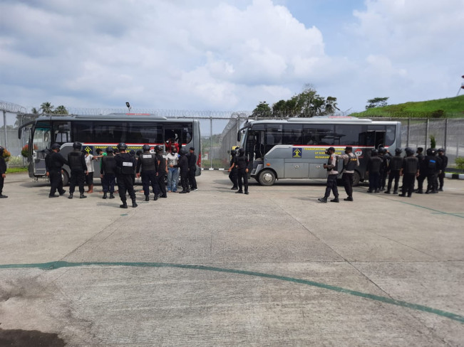 Over Kapasitas, 41 Narapidana Narkoba di Semarang Dipindahkan ke Nusakambangan