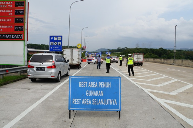 Arus Balik, Jasamarga Terapkan Sistem Buka Tutup di Rest Area