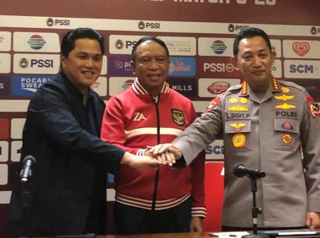 Kapolri Siap Dukung PSSI dalam Pembarantasan Mafia Bola
