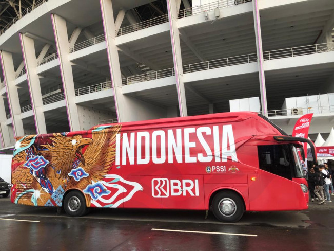 Jelang Lawan Argentina, Timnas Indonesia Dapat Bus Baru