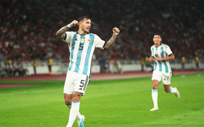 Babak I: Gol Parades Antarkan Argentina Unggul