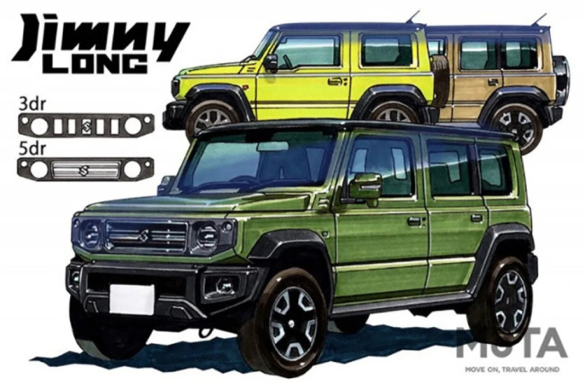 Suzuki Jimny Lima Pintu Siap Hadir di Indonesia