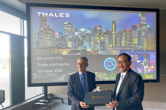 Kepala OIKN Gandeng Thales Prancis Wujudkan <i>Smart City<i/>