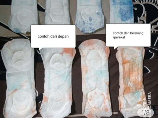 Hati-hati! Pembalut Curah Tak Layak Pakai Berseliweran di "e-Commerce"