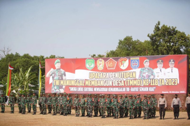 Penutupan TMMD ke-118, Pangdam Jaya: Terima Kasih dan Apresiasi Semua Pihak