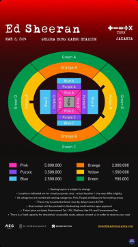 Ed Sheeran Bakal Konser Lagi di Jakarta 2 Maret 2024!
