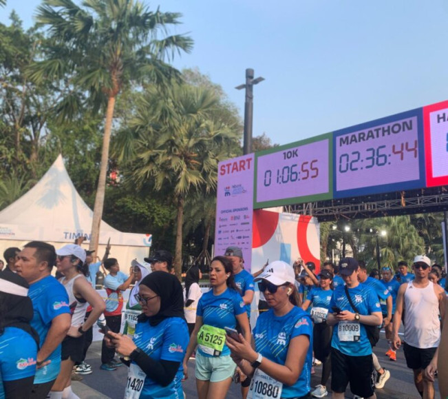 Start dan Finish di GBK Senayan, Jakarta Marathon 2023 Sukses Digelar