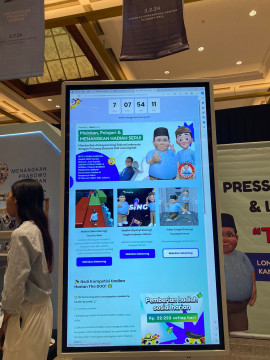 "The DUO" Gim yang "Launching" di Apel Akbar TKN Muda Punya Hadiah Menarik