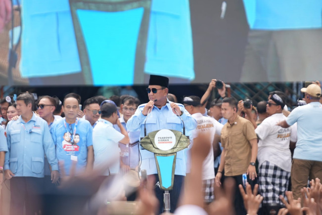 Tutup Orasi Kampanye Akbar, Prabowo Mengutip Sebuah Surat