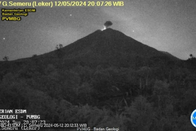 Berkali-kali Erupsi Gunung Semeru terjadi dalam Dua Hari Ini