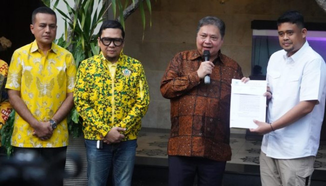 Resmi! Golkar Usung Bobby Nasution Maju Pilgub Sumut