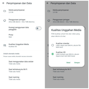 Kirim Foto dan Video HD WhatsApp Bisa Secara Default, Caranya?