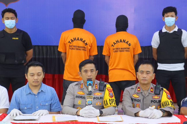 Polres Tebing Tinggi Gagalkan Peredaran Narkotika di Sumut, 10 Kg Sabu dan 30 Ribu Ekstasi Disita