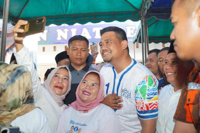 Bobby Nasution Janji Bakal Berkantor 3 Bulan di Tabagsel Jika Terpilih Jadi Gubernur Sumut