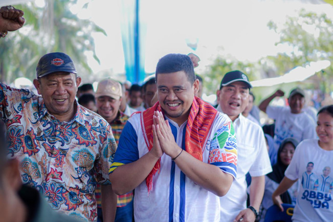 Masyarakat Langkat Deklarasi Dukung Bobby Nasution di Pilgub Sumut 2024