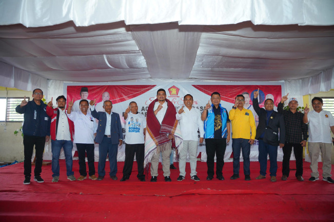 Toba All In, Calon Bupati dari PDIP Ikut Dukung Bobby Nasution di Pilgub Sumut 2024