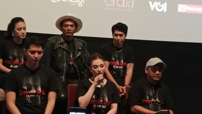 Amel Alvi ungkap dirinya dapat teror di hotel (23/6) [Selvianus Kopong Basar]