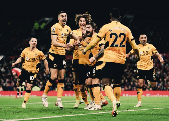 MU Tumbang Dihajar Wolves di Old Trafford