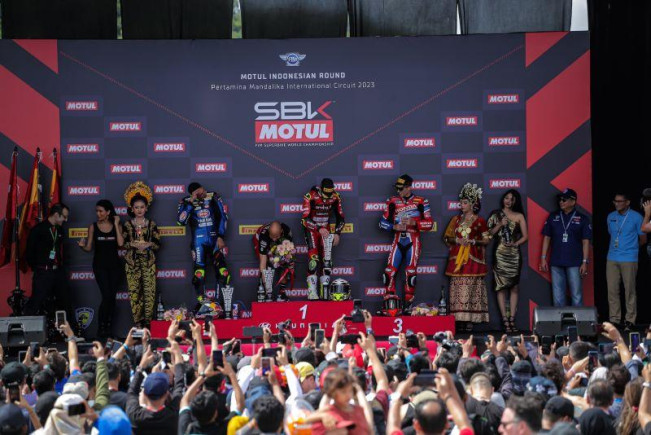 Sandiaga Uno: Penonton WSBK 2023 Capai Rekor Tertinggi