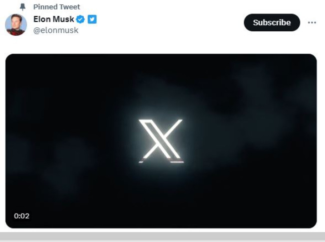 Elon Musk Putuskan Gantikan Logo Burung Twitter dengan X