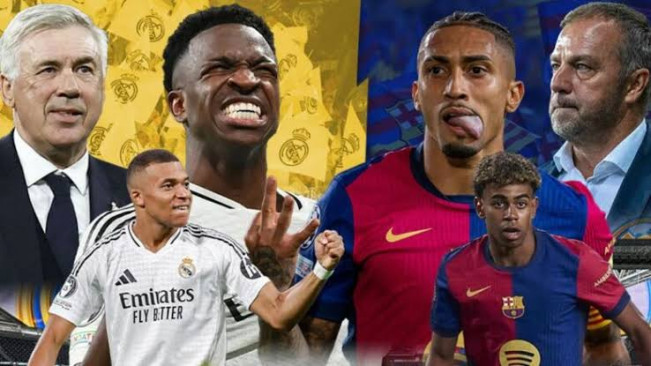 Prediksi Super Komputer: Barcelona Diunggulkan Menang di El Clasico Final Copa del Rey 2025