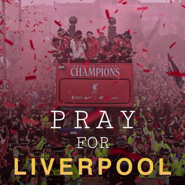 Doa untuk Liverpool. [X/@haduhudah]