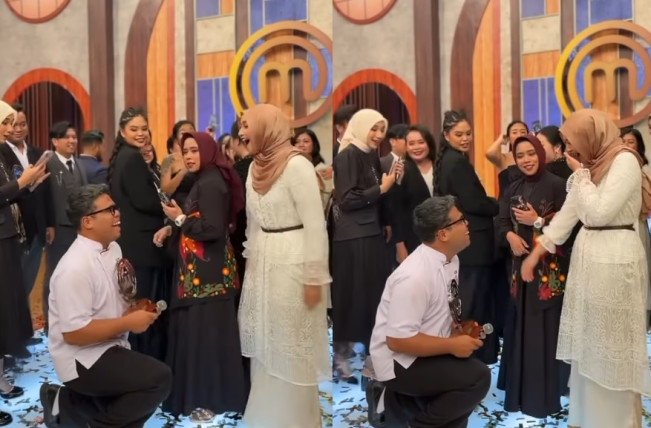 Detik-detik Fajar Gusti Pangestu Lamar Zahra Usai Juarai MasterChef