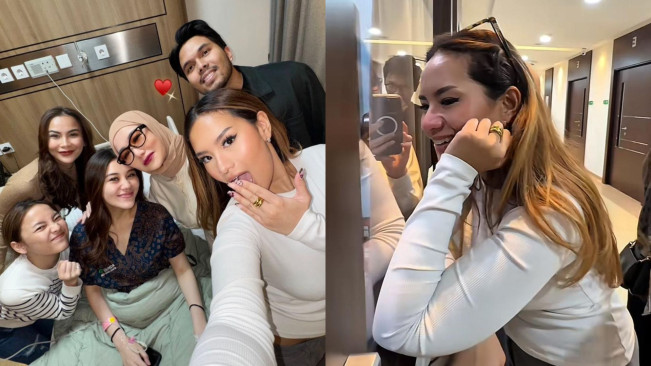 Momen Haru! Zahwa Massaid Tak Kuasa Menahan Tangis Saat Lihat Keponakannya