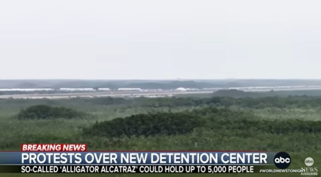 Penduduk Asli Amerika Tolak Keberadaan Fasilitas Penahanan 'Alligator Alcatraz' Gagasan Donald Trump