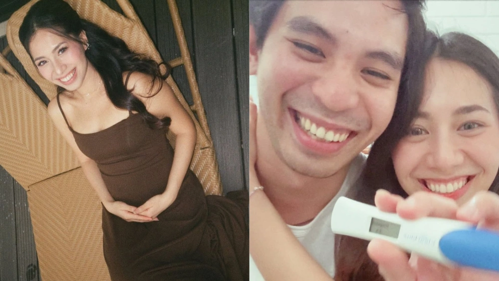 Abel Cantika dan sang suami Ray Rafi bahagia menyambut anak keduanya. [Instagram]