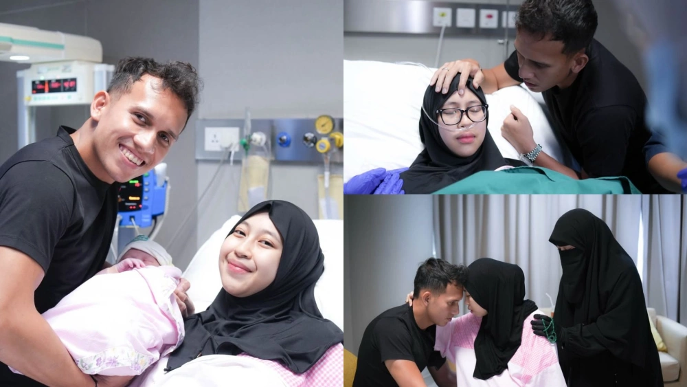 Baby Elara Lahir, Egy Maulana Vikri dan Adiba Khanza Resmi Jadi Orang Tua