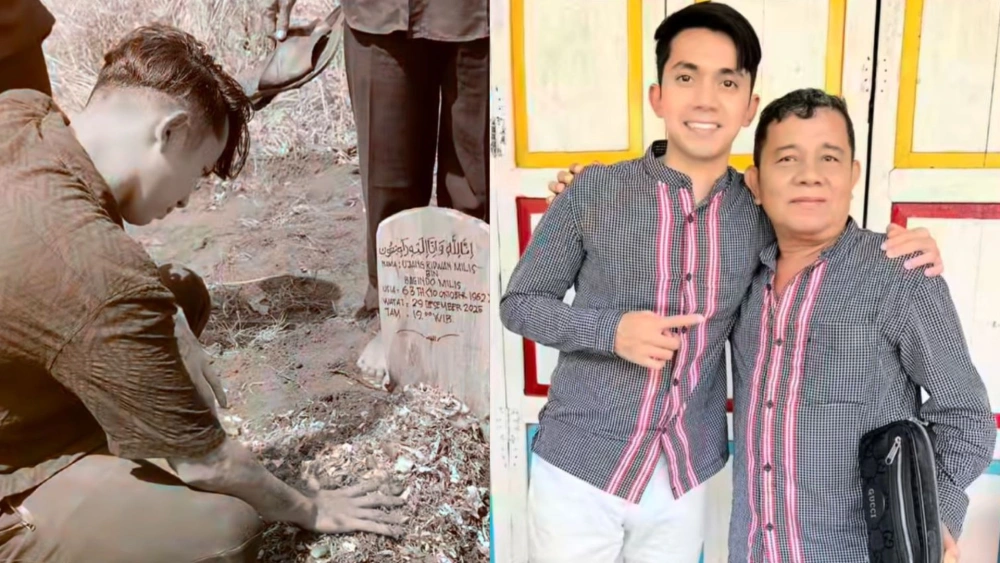 Turun ke Liang Lahat, Ady Sky Antar Ayah ke Tempat Peristirahatan Terakhir