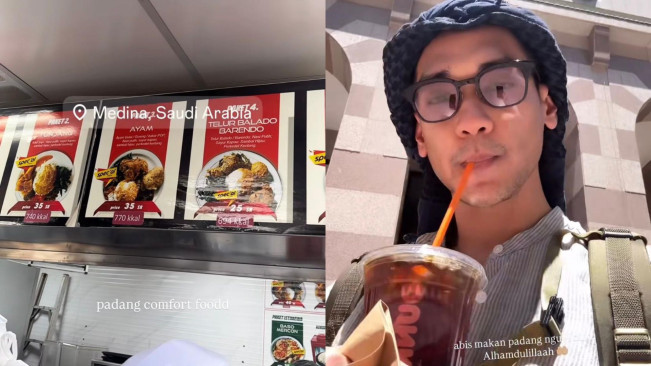 Afgan Menikmati Momen di Tanah Suci (instagram)