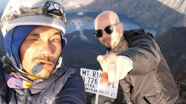 Viral Agam Rinjani, Guide Lokal yang Dipuji Netizen Brazil dalam Evakuasi Jualiana Marins